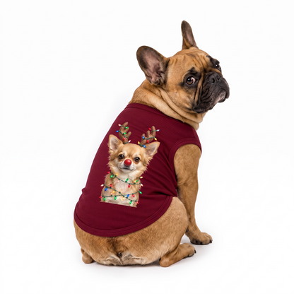 Personalized Chihuahua Reindeer Christmas Family Matching Pajamas With Pet