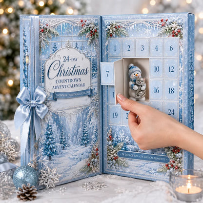 24-Day Christmas Countdown Advent Calendar – Snowman Christmas Series
