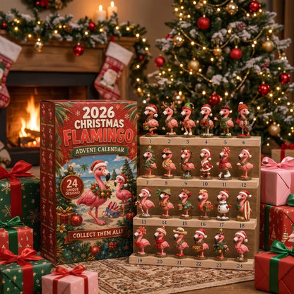 2026 Christmas Flamingo Advent Calendar– Every Day Brings New Surprises