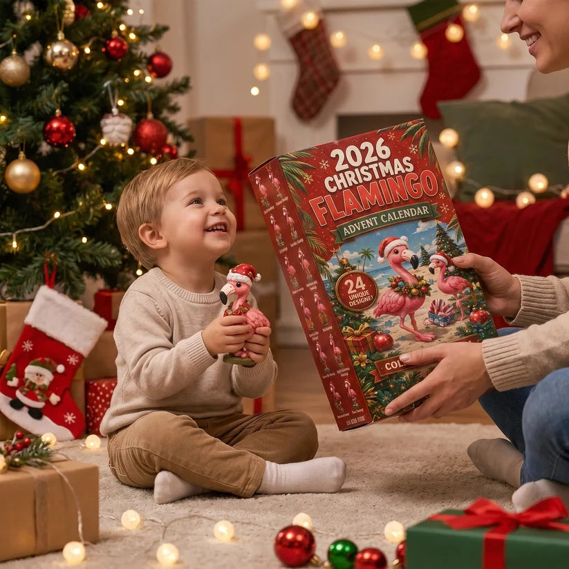 2026 Christmas Flamingo Advent Calendar– Every Day Brings New Surprises