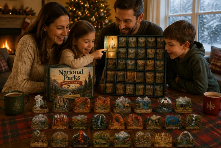National Parks Advent Calendar 2026 - 24-Day Festive Countdown