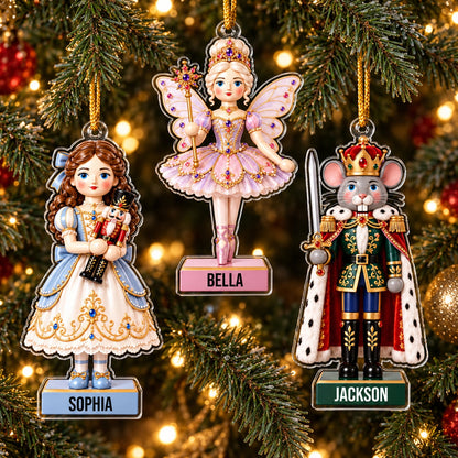 The Nutcracker Custom Name And Character - Personalized Ornament