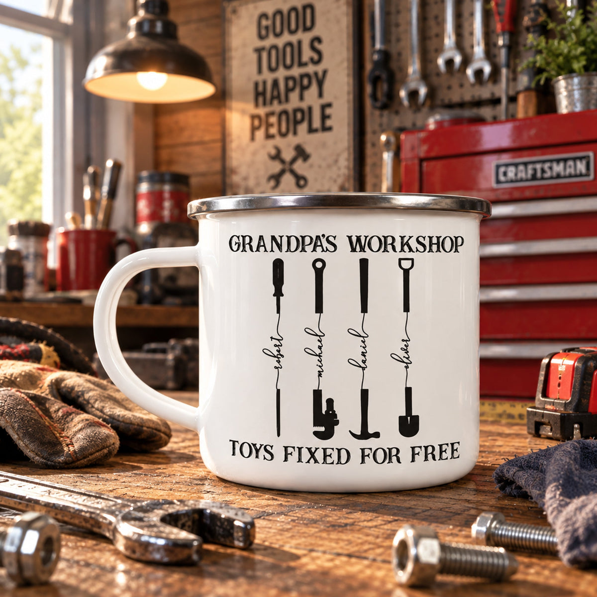 Grandpa's Workshop - Personalized Mugs