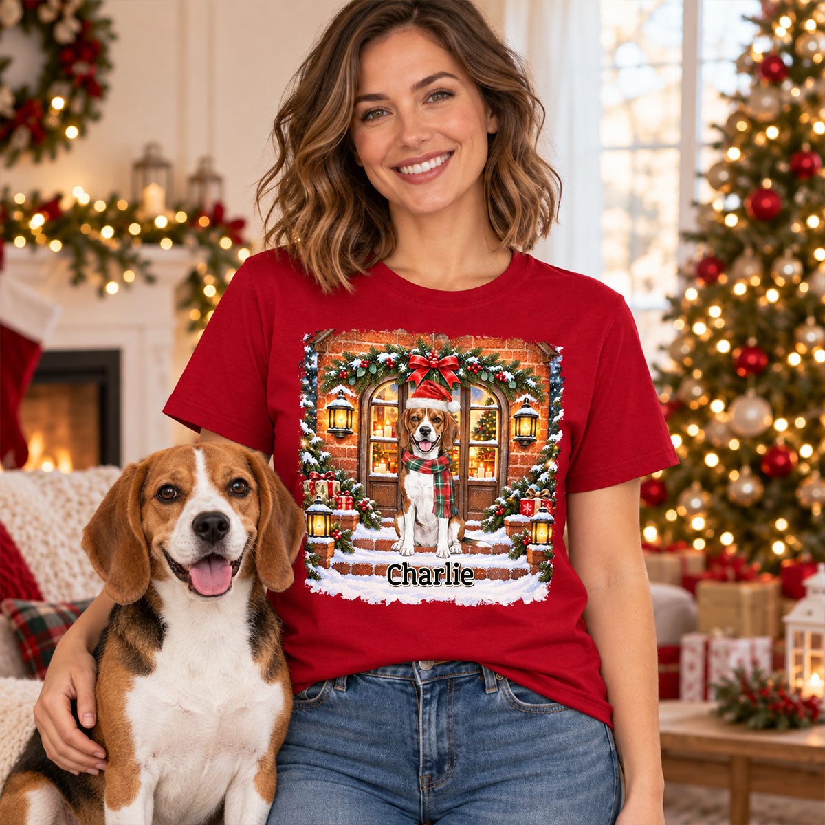 Jolly Little Friend - Personalized Basic T-Shirt