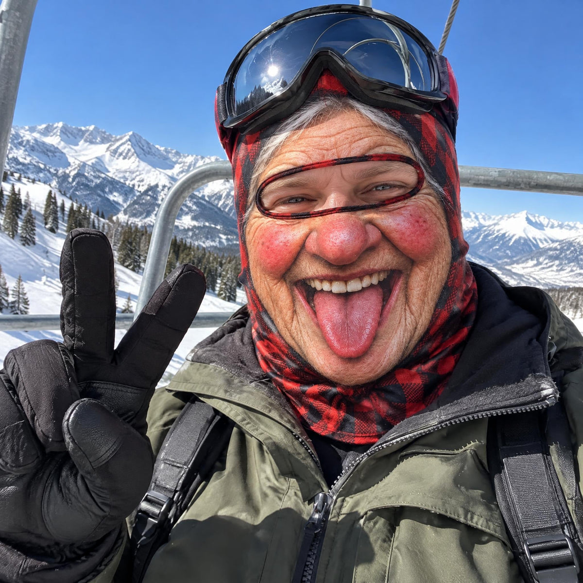 Ski Granny Gang - Personalized Mask