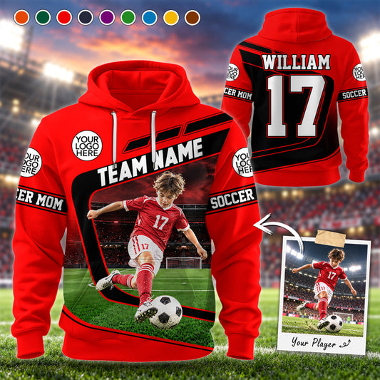 Personalized All Over Print Shirt Soccer - Gift For Soccer Lovers NA04