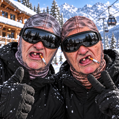 Personalized Funny Human Face Ski Mask Gift For Ski Lovers HO82 903872
