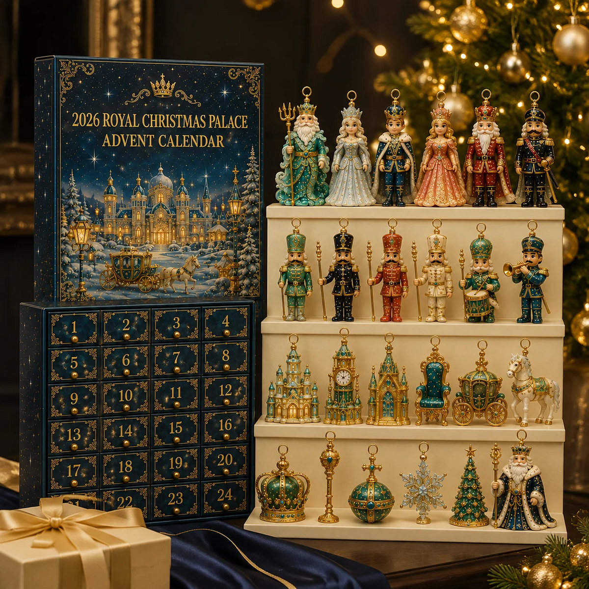 2026 Royal Christmas Palace Luxury Countdown Gift Set Advent Calendar