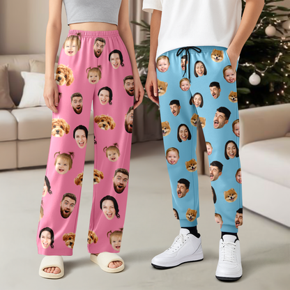 Custom Family Member Photo Sweatpants For Christmas TH10 171337
