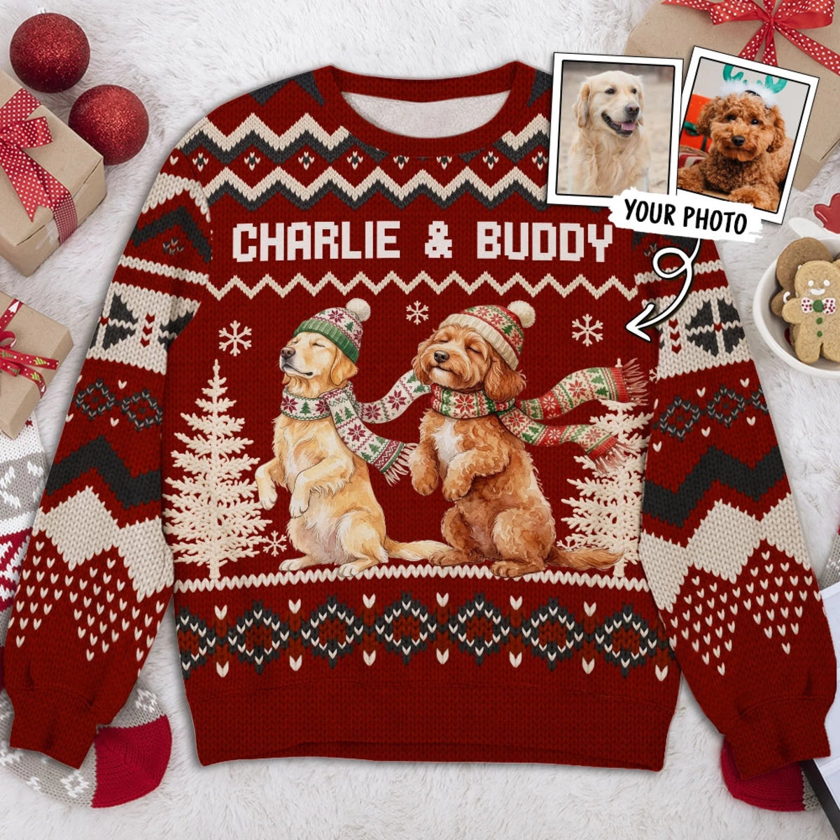 Cozy Dreamy Furry - Personalized All-Over-Print Sweatshirt