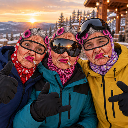 Gang Granny - Personalized Ski Mask