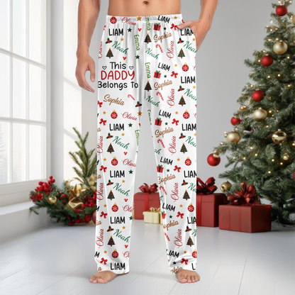 Custom Name This Mommy Daddy Belongs To Sweatpants, Unique Gift for Family LM32 670391