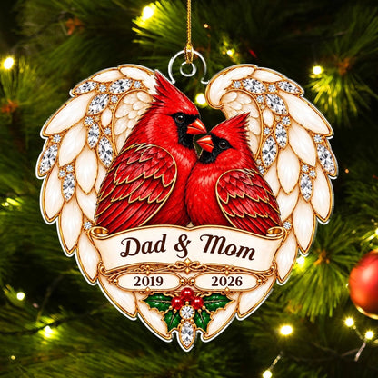 Custom Memorial Christmas Ornament, Sympathy Keepsake •  Your Memory Shines - Personalized Acrylic Ornament