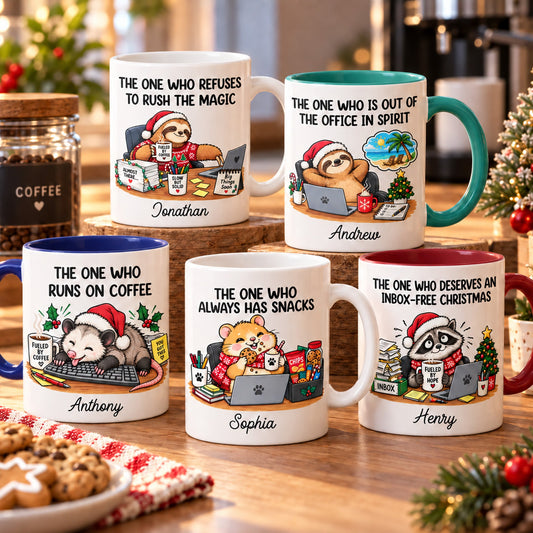 Workplace Identity Gift For Coworker, Colleagues, Secret Santa Gift - Personalized Mug