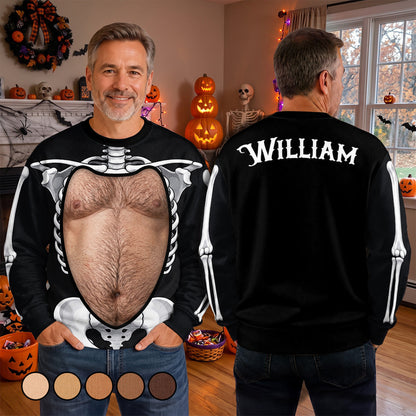 Show Off That Boo Belly - Personalized 3D Sweatshirt