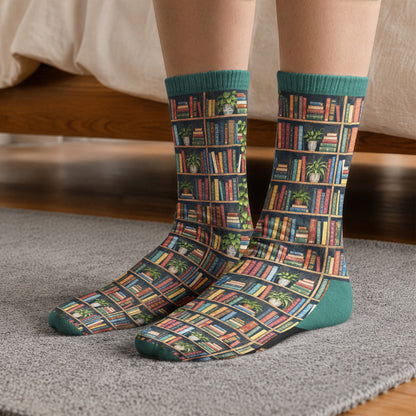 Fck Off, I’m Reading - Funny Sock For Book Blub, Reading Lovers - Personalized Socks