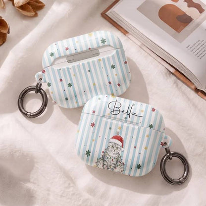Custom Pet Portrait Watercolor Protective Case For AirPods - Gift For Pet Owners, Dog Lovers HO82 904140