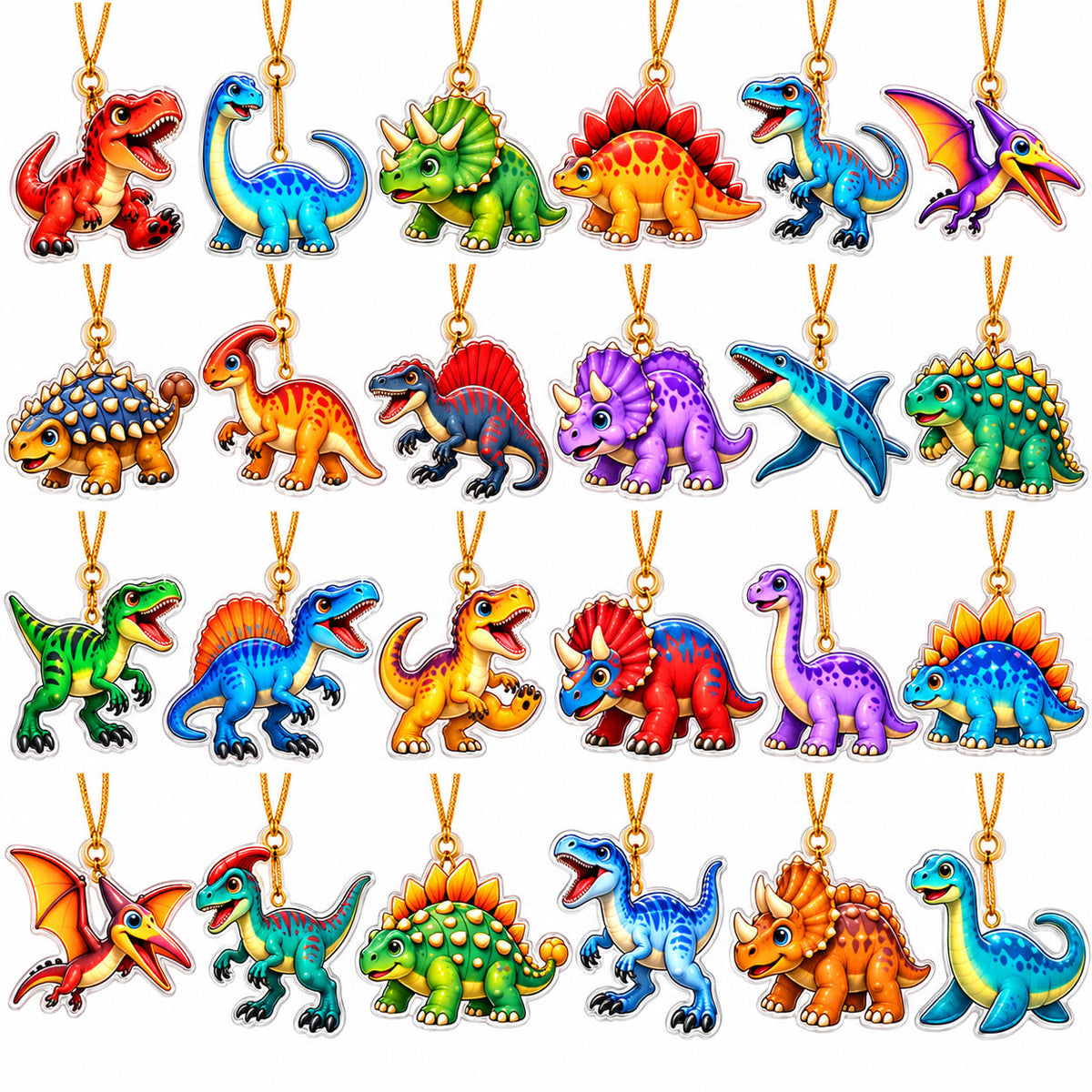24 Days of Dino-Mite Christmas - Personalized Christmas Advent Calendar