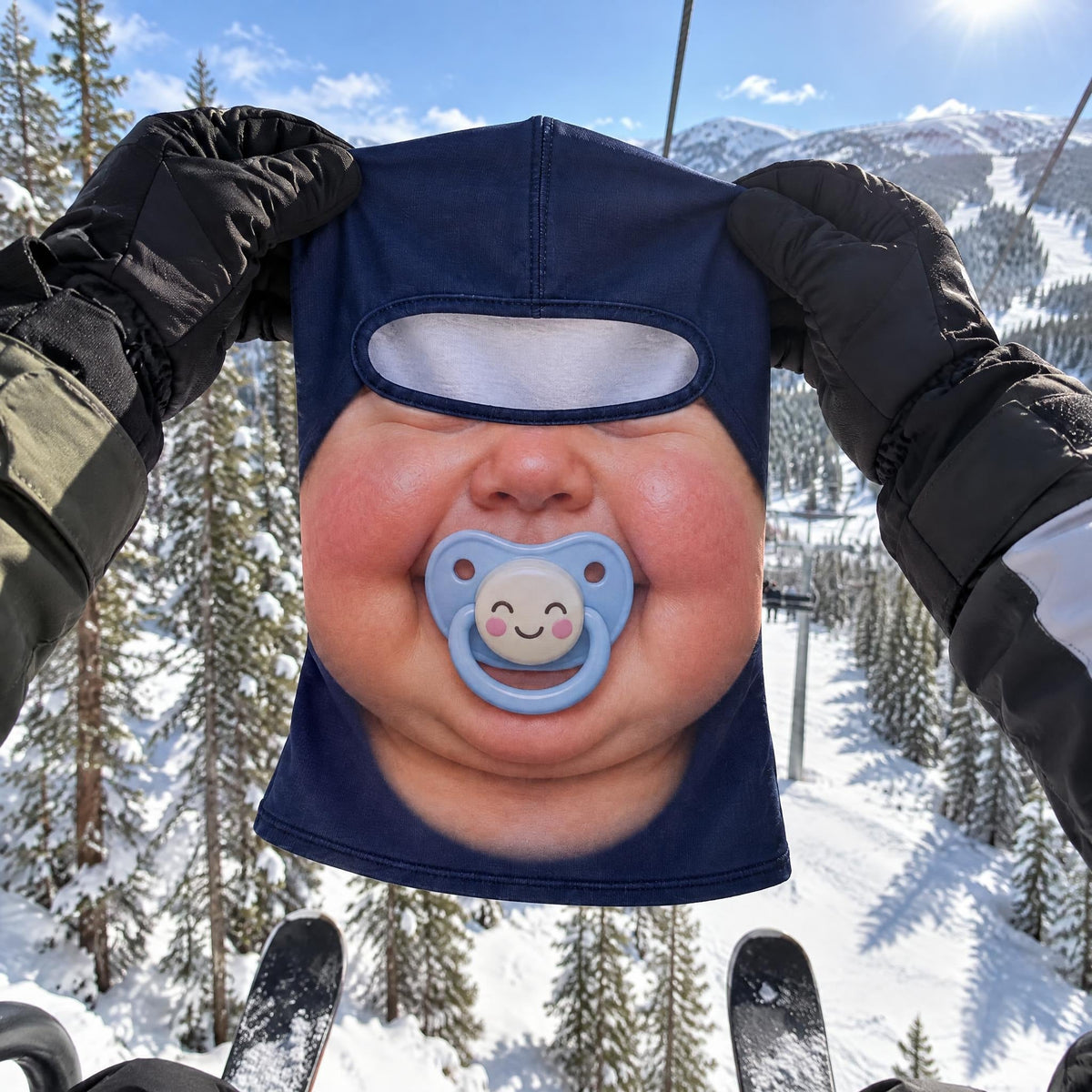 Big Baby Face - Personalized Mask