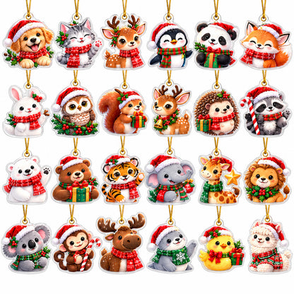 The Cozy Critters Christmas Countdown - Personalized Christmas Advent Calendar