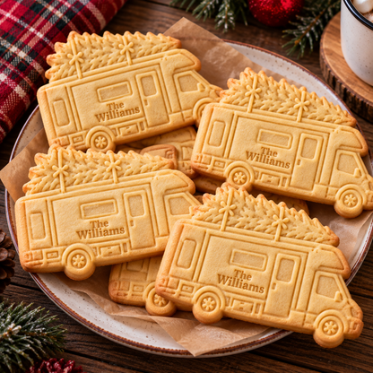 Personalized Name RV Camping Cookie Cutter & Stamp For Camping Lovers LM32 670527