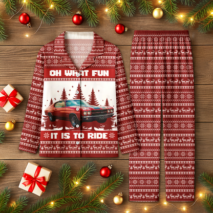 Dth Custom Car Photo Oh What Fun It Is To Ride Pajamas Th10 896017