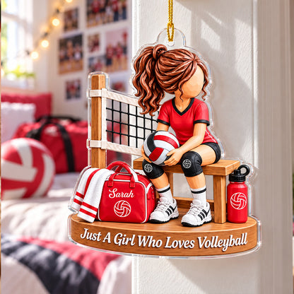 Play Hard Dream Even Bigger - Personalized Acrylic Ornament