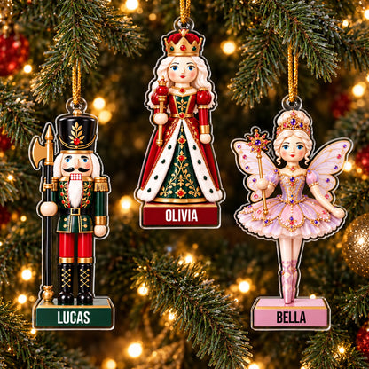 The Nutcracker Custom Name And Character - Personalized Ornament