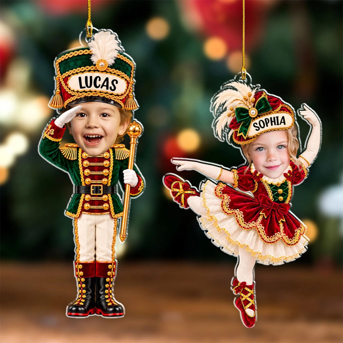 Magical Holiday - Personalized Acrylic Ornament