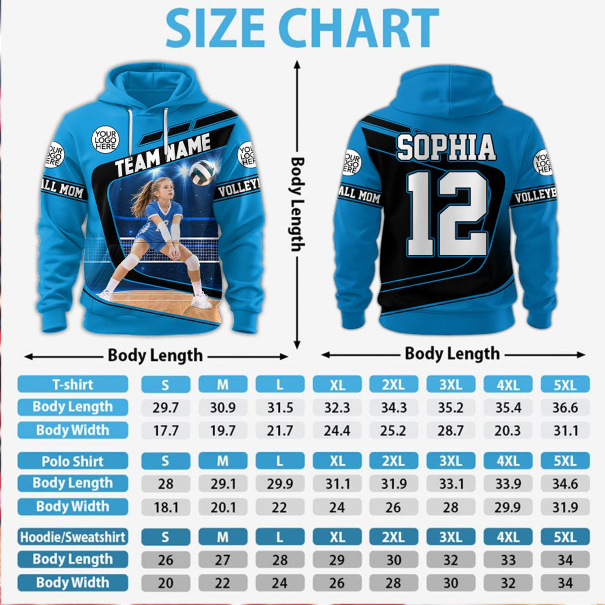 Personalized All Over Print Shirt Volleyball - Gift For Volleyball Lovers NA04