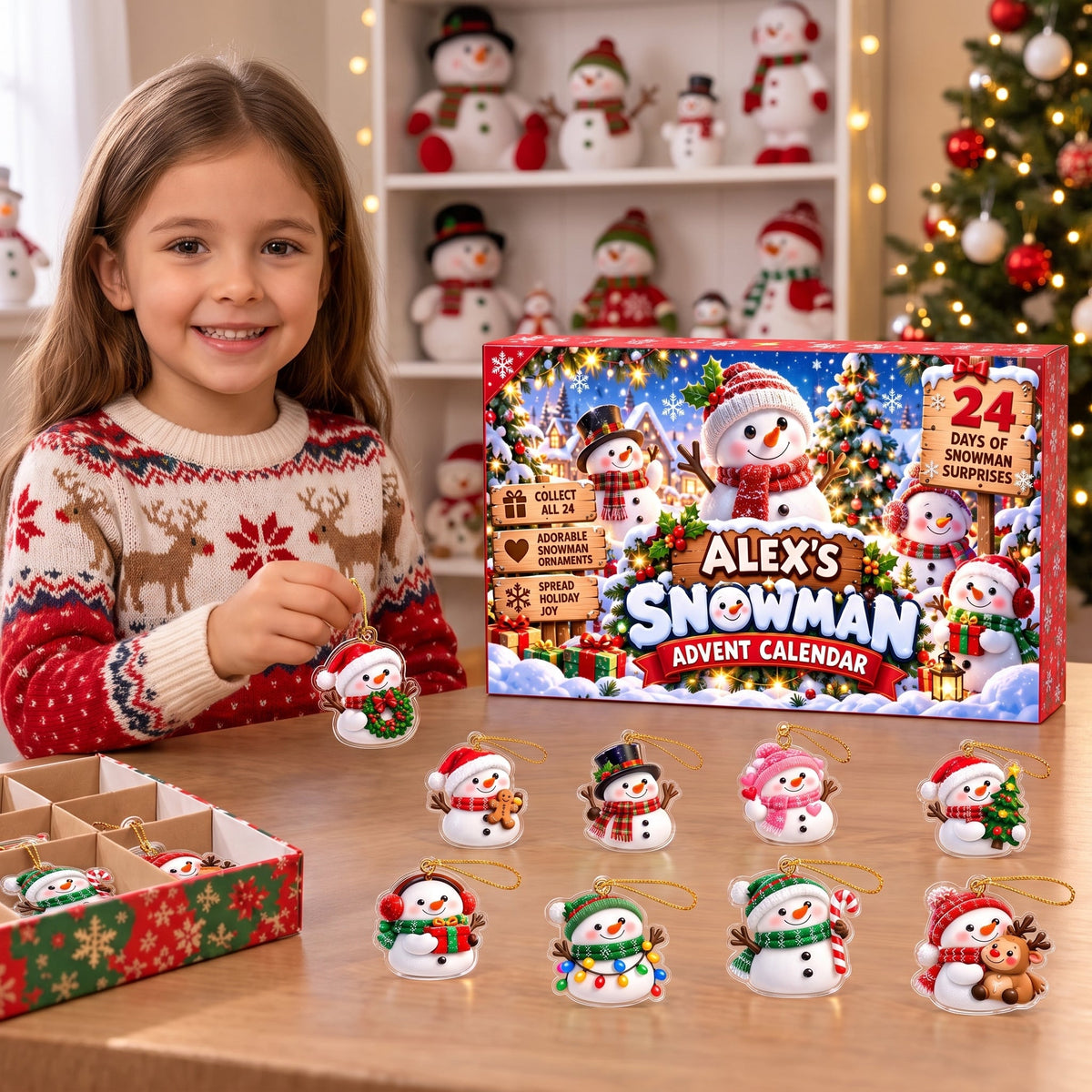 24 Days of Magic - Personalized Christmas Advent Calendar