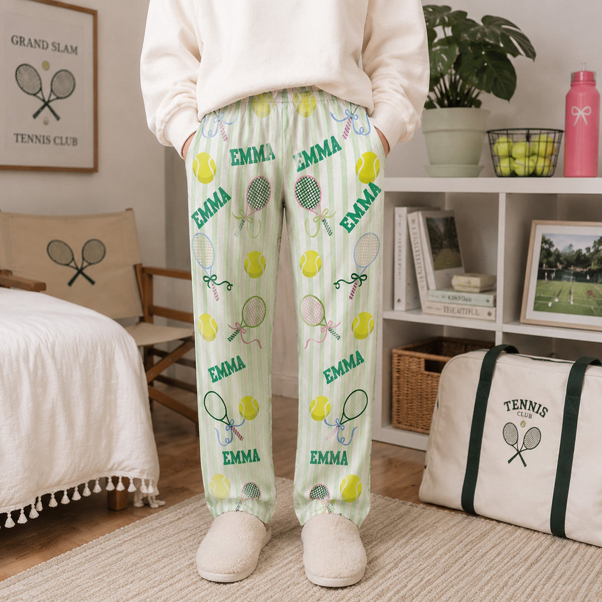 Custom Name Gift For Tennis Lovers, Tennis Player - Personalized Pants