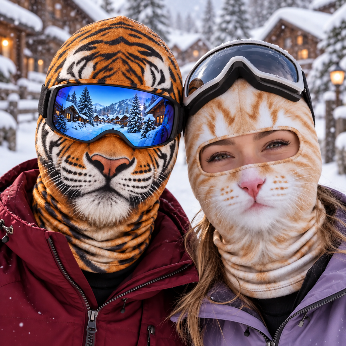 Custom Funny 3D Ski Mask For Ski Lover, Personalized Birthday Gifts, TH10 171335