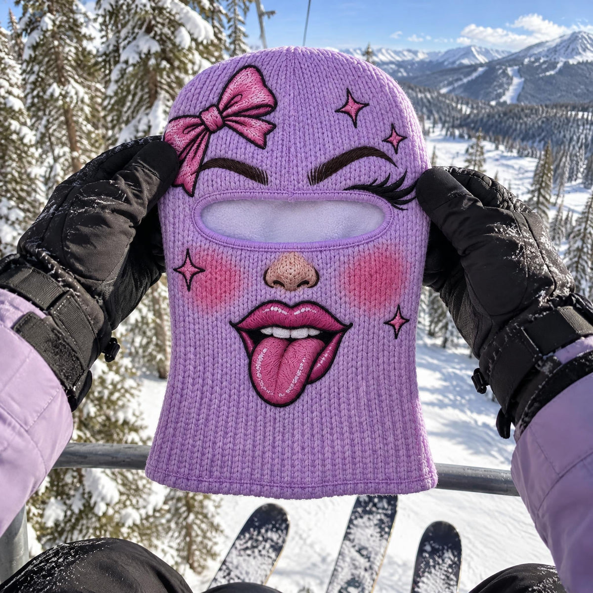 Ski Diva - Personalized Mask