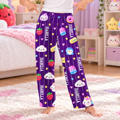 Custom Name Squishy Gifts for Kids - Personalized Pajama Pants