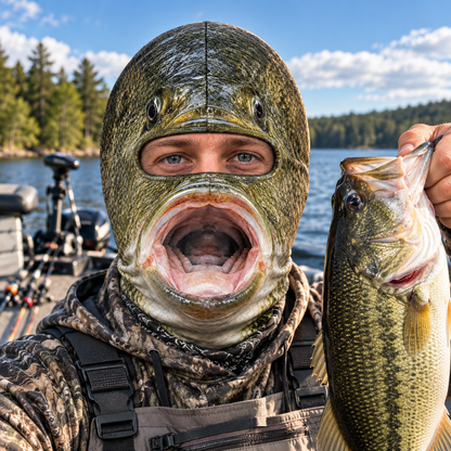 Fish You Were Here - Personalized Mask
