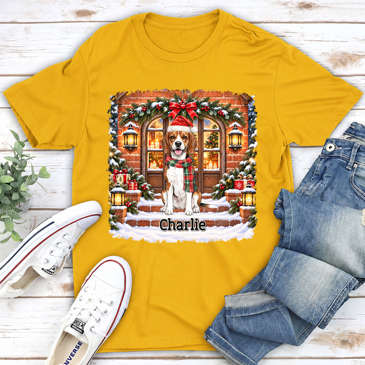 Jolly Little Friend - Personalized Basic T-Shirt
