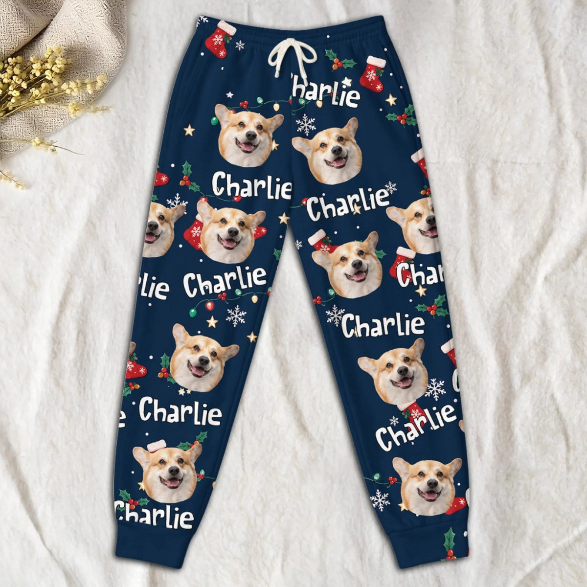 My Furry Christmas - Personalized Sweatpants