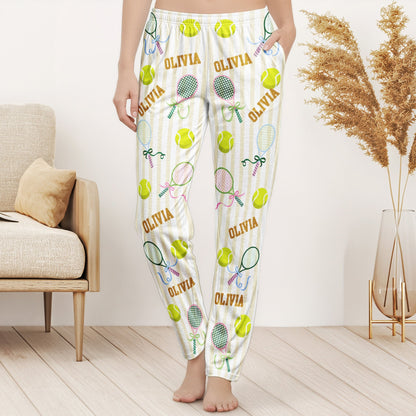 Custom Name Gift For Tennis Lovers, Tennis Player - Personalized Pants