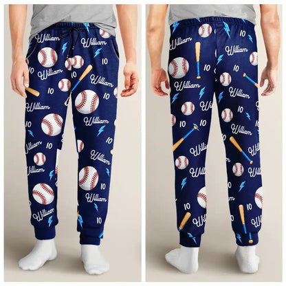 Christmas Gift For Sports Lovers - Personalized Coquette Bow Star Lightning Pajama Pants