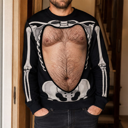 Show Off That Boo Belly - Personalized 3D Sweatshirt