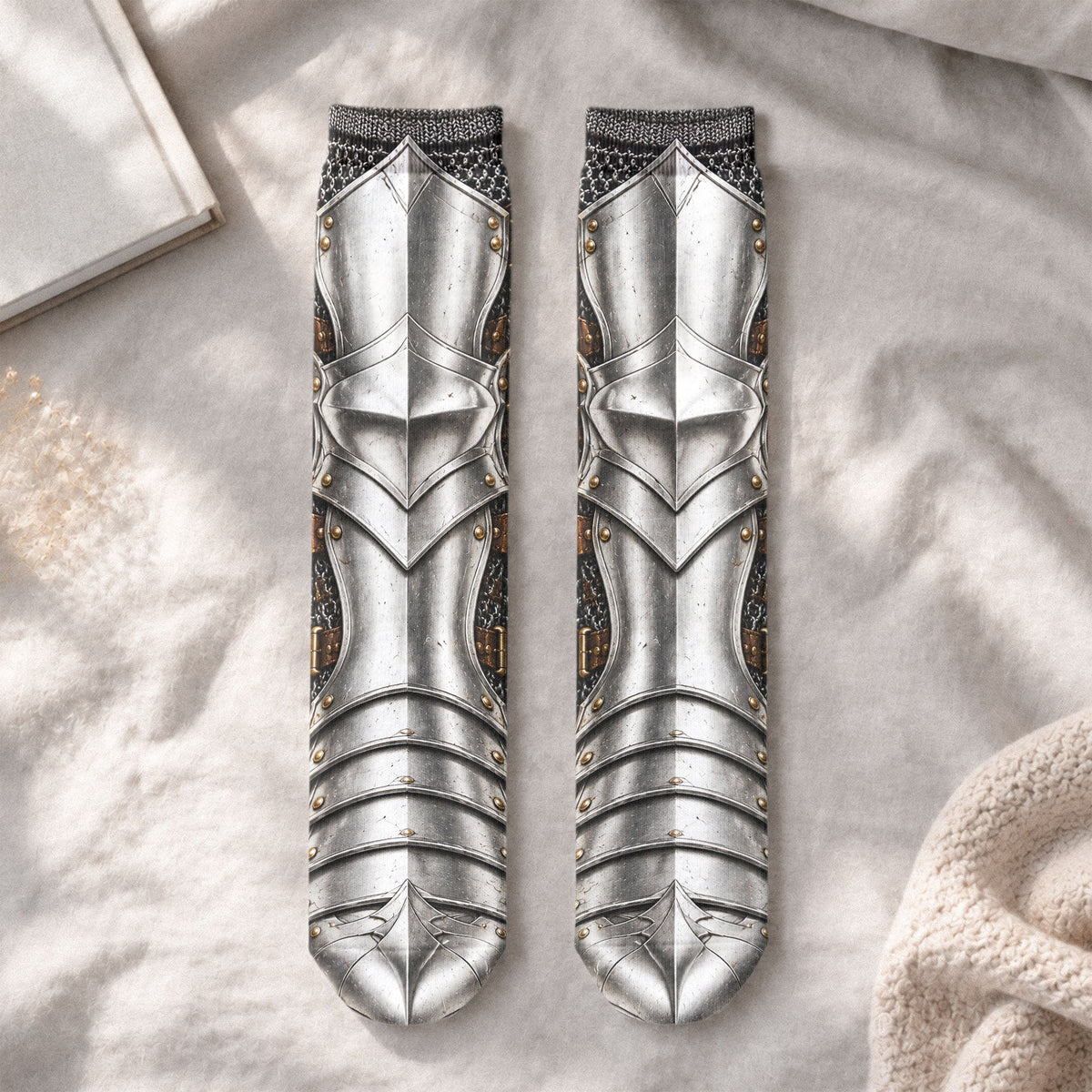 Funny Gag Gifts For Him, Coworkers, Family, Kids - Viking Norse Gaming Lovers - Personalized Socks
