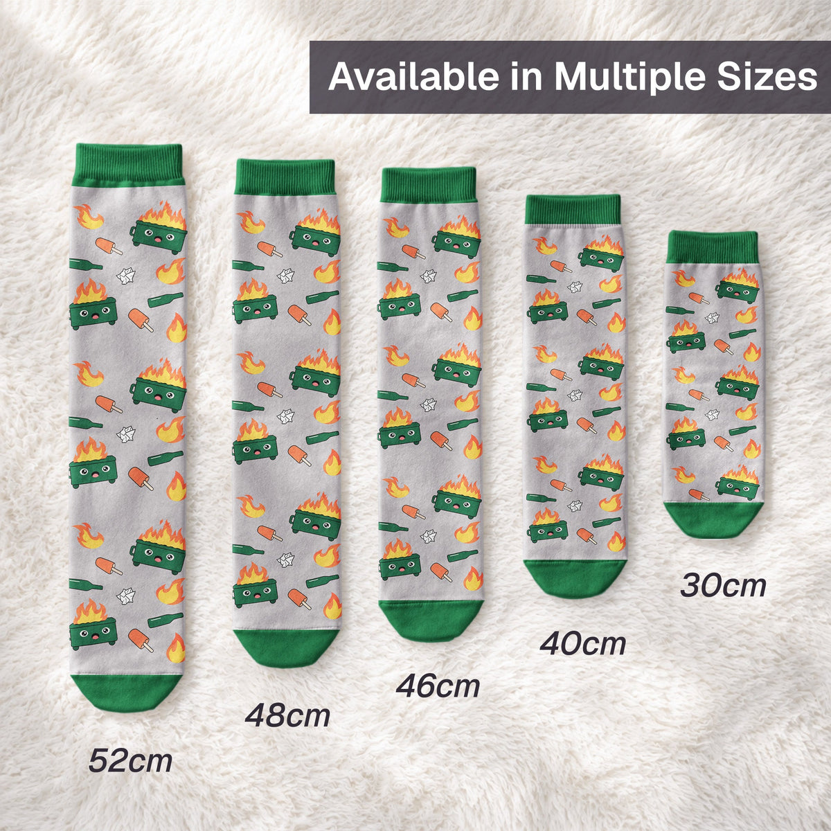 It's Fine We're Fine Everything's Fine Funny Bulk Gifts Coworker - Personalized Socks