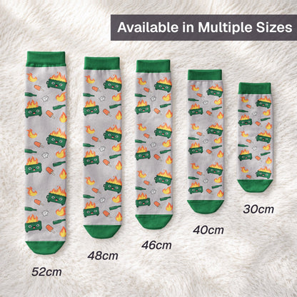 It's Fine We're Fine Everything's Fine Funny Bulk Gifts Coworker - Personalized Socks