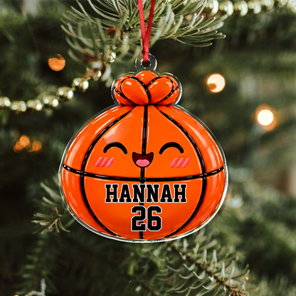 Personalized Cute Funny Sport Dumpling Dim Sum Acrylic Ornament LM32 670185