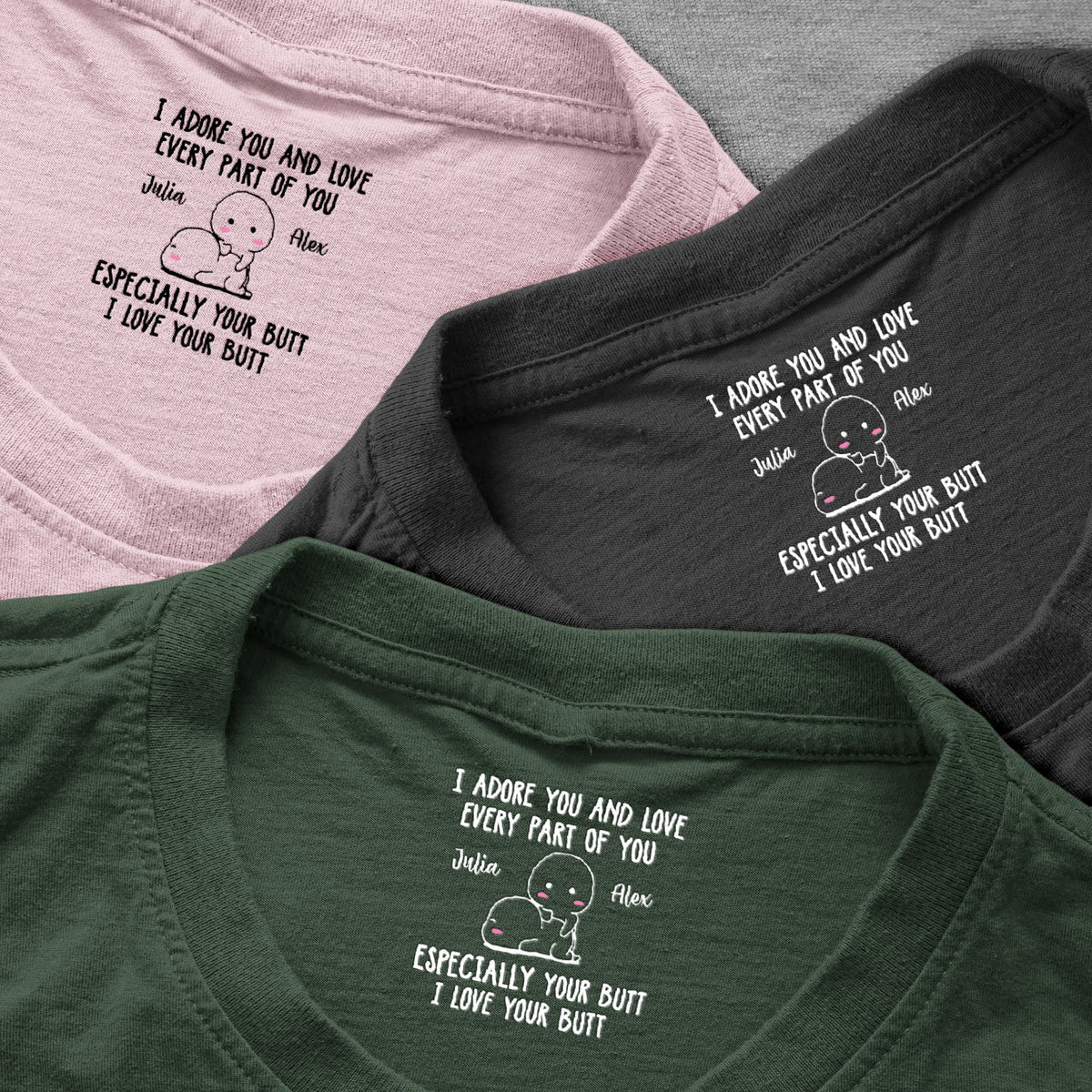 I Adore You And Love Every Part Of You - Spicy Gift For Her - Personalized Shirt