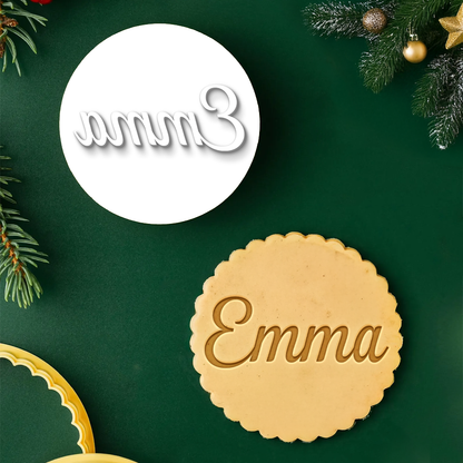 Personalized Family Member Name Cookie Stamp TH10 171517