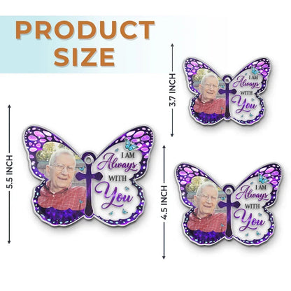 Custom Photo In Memory, We Keep Their Spirit Alive - Memorial Personalized Custom Car Ornament - Acrylic Custom Shaped - Sympathy Gift, Christmas Gift For Family Members