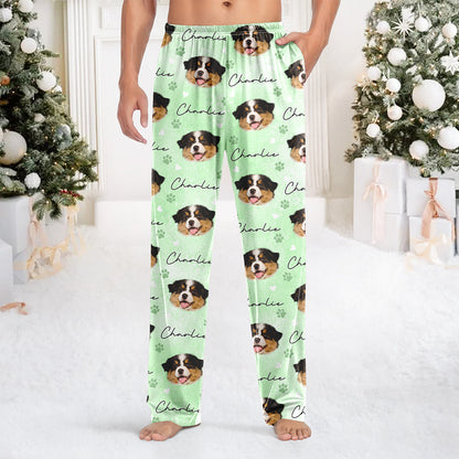Custom Dog Face Sweatpants, Funny Personalized Gift For Dog Lovers CH07 180420