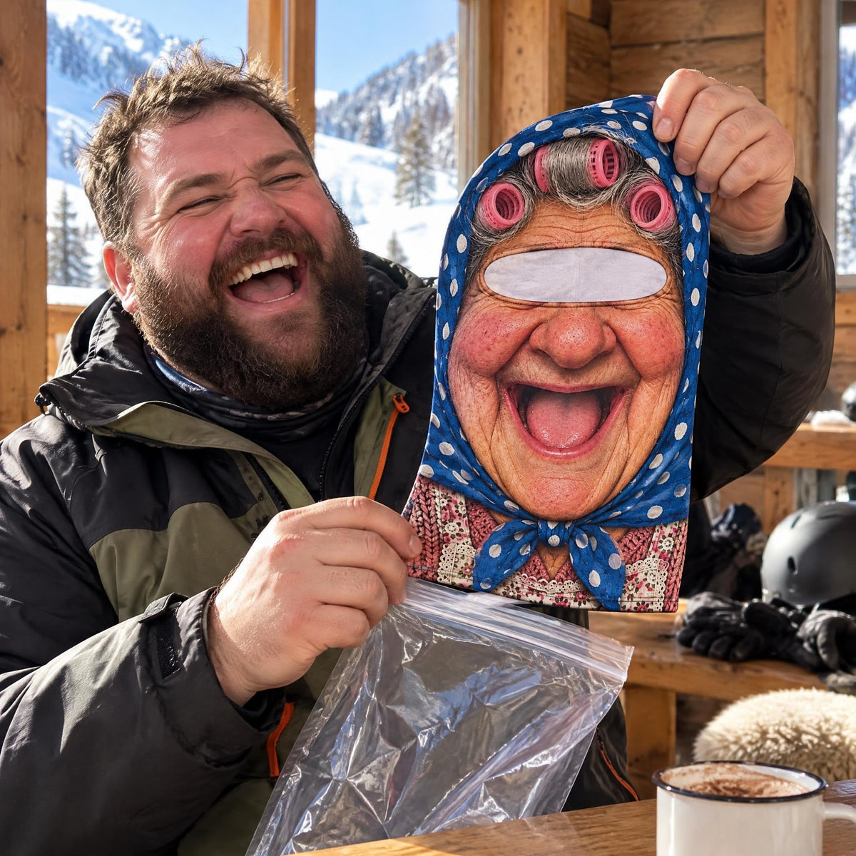 Ski Granny Gang - Personalized Mask